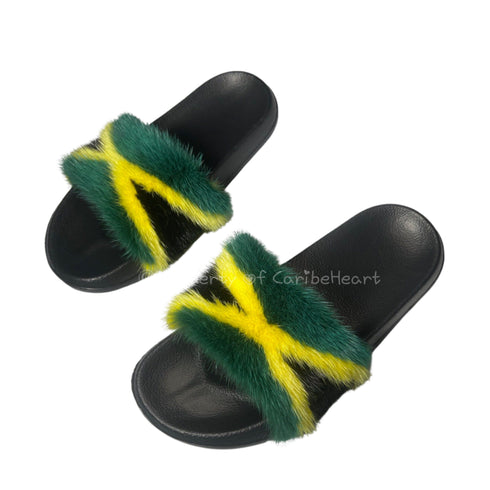Jamaica Mink Slipper - CaribeHeart Jamaica