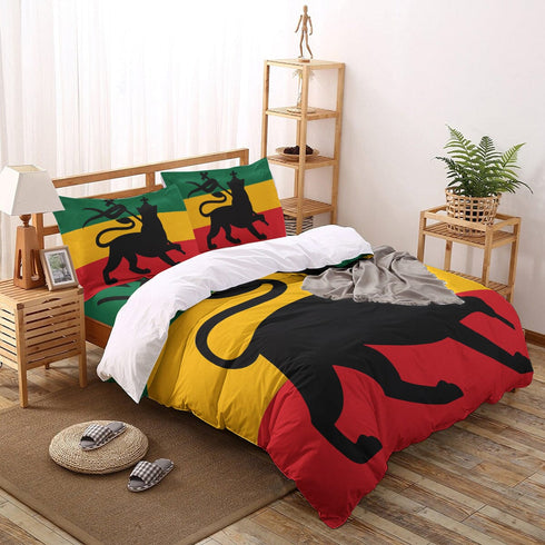 Lion Of Judah Duvet Set Duvet Covers Rasta