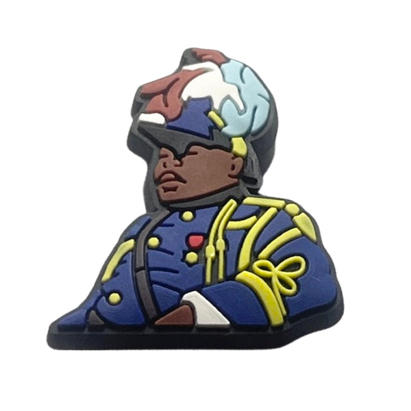 Marcus Garvey Shoe Charm - CaribeHeart Pan Africa