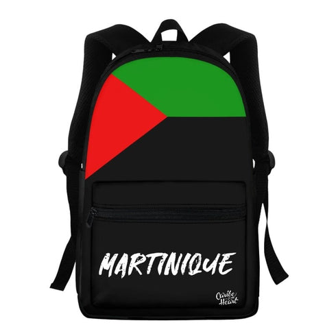Martinique Flag Backpack Martinique