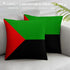 Martinique Flag Throw Pillow - CaribeHeart Martinique
