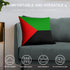 Martinique Flag Throw Pillow - CaribeHeart Martinique