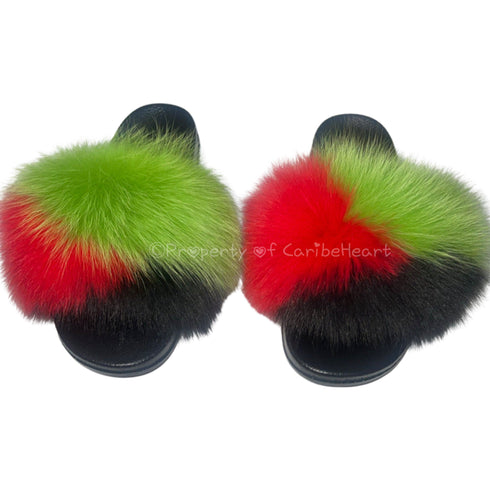 Martinique Fluffy Slipper - CaribeHeart Martinique