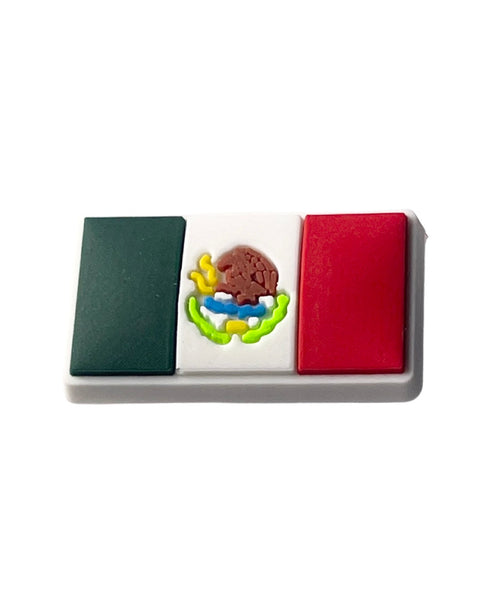 Mexico Flag Shoe Charm - CaribeHeart Mexico