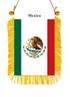 Mexico Rearview Mirror Flag - CaribeHeart Mexico