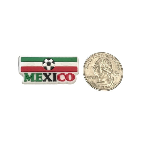 Mexico Soccer Shoe Charms - CaribeHeart Mexico