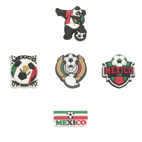 Mexico Soccer Shoe Charms - CaribeHeart Mexico