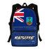 Montserrat Flag Backpack Montserrat Standard