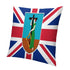 Montserrat Flag Throw Pillow - CaribeHeart Montserrat