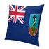 Montserrat Flag Throw Pillow - CaribeHeart Montserrat