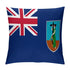 Montserrat Flag Throw Pillow - CaribeHeart Montserrat