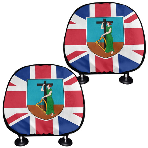 Montserrat Headrest Cover - CaribeHeart Montserrat