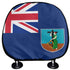 Montserrat Headrest Cover - CaribeHeart Montserrat