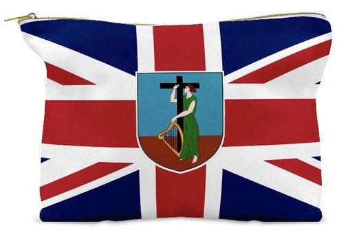 Montserrat Make-Up Cosmetic Pouch - CaribeHeart Montserrat