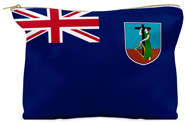 Montserrat Make-Up Cosmetic Pouch - CaribeHeart Montserrat