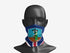 Montserrat Neck Gaiter - CaribeHeart Montserrat