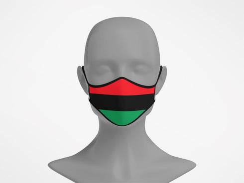 Pan Africa Face Covering - CaribeHeart Pan Africa