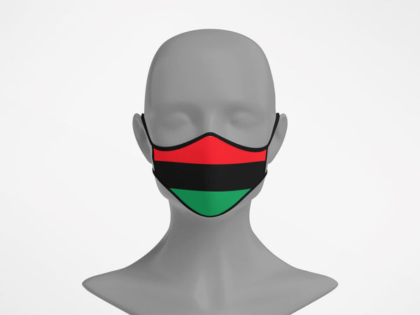 Pan Africa Face Covering - CaribeHeart Pan Africa