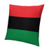 Pan Africa Flag Throw Pillow - CaribeHeart Pan Africa