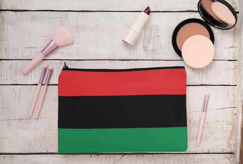 Pan Africa Make-Up Cosmetic Pouch - CaribeHeart Pan Africa