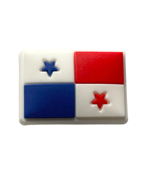 Panama Flag Shoe Charm - CaribeHeart Panama