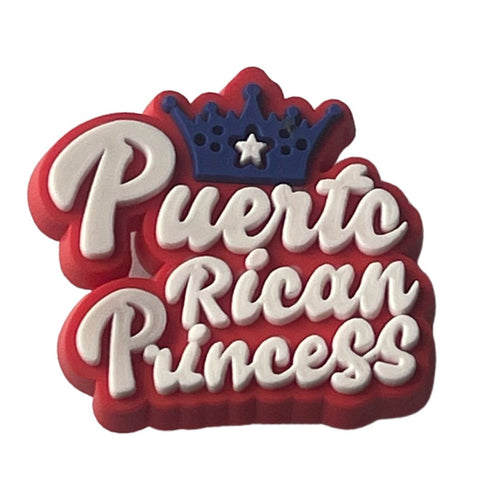 Puerto Rican Princess Shoe Charm - CaribeHeart Puerto Rico