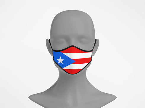 Puerto Rico Face Covering - CaribeHeart Puerto Rico