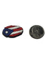 Puerto Rico Finger Print Shoe Charm - CaribeHeart Puerto Rico