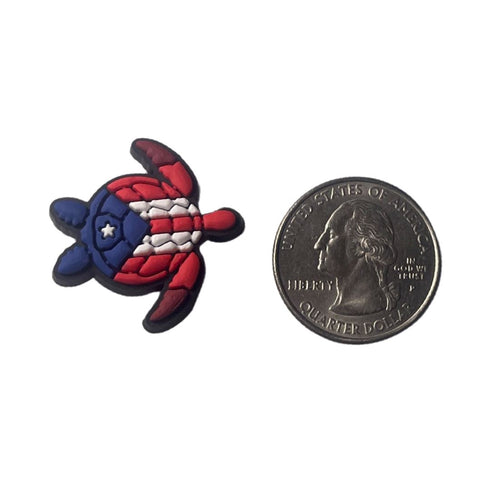 Puerto Rico Flag Animal Shoe Charms - CaribeHeart Puerto Rico