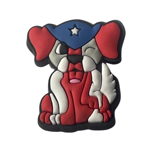 Puerto Rico Flag Animal Shoe Charms - CaribeHeart Puerto Rico