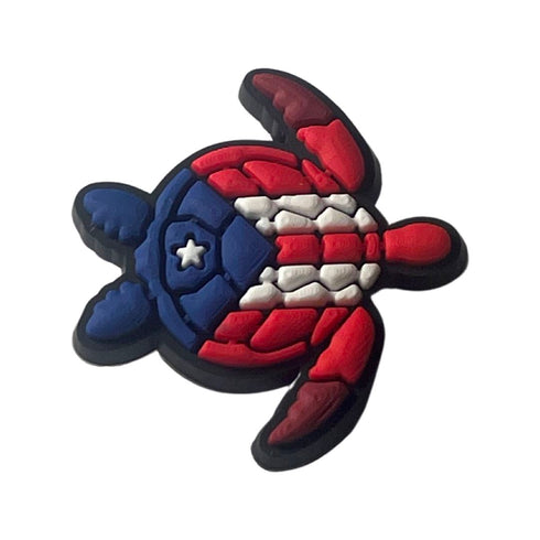 Puerto Rico Flag Animal Shoe Charms - CaribeHeart Puerto Rico