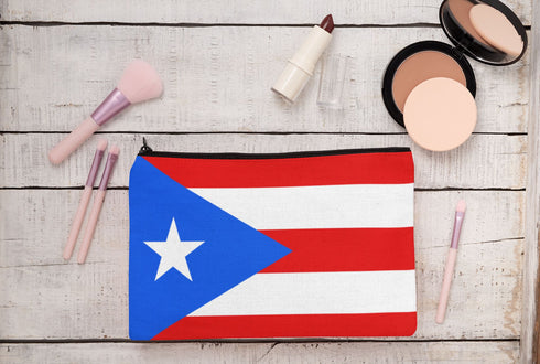 Puerto Rico Make-Up Cosmetic Pouch - CaribeHeart Puerto Rico