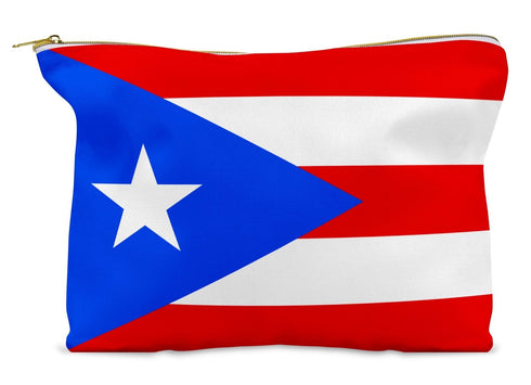 Puerto Rico Make-Up Cosmetic Pouch - CaribeHeart Puerto Rico