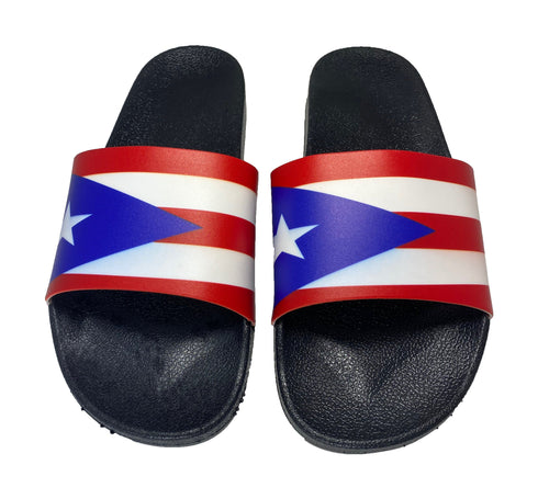 Puerto Rico Slide Sandals - CaribeHeart Puerto Rico