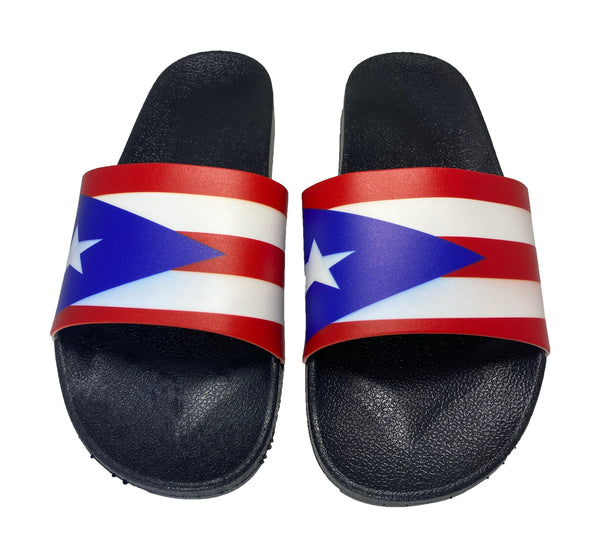 Puerto Rico Slide Sandals - CaribeHeart Puerto Rico