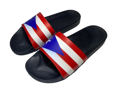 Puerto Rico Slide Sandals - CaribeHeart Puerto Rico