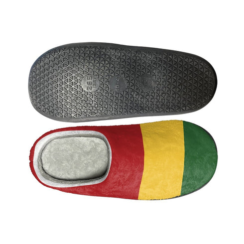 Rasta Cotton Slippers - CaribeHeart Rasta