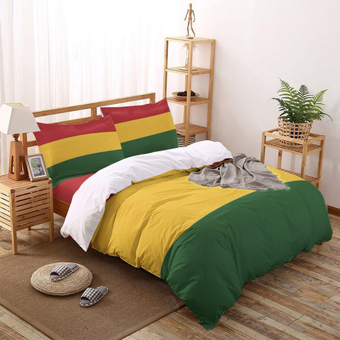 Rasta Duvet Set - CaribeHeart Rasta