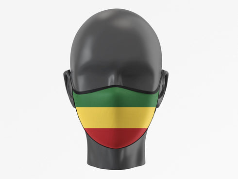 Rasta Flag Face Covering - CaribeHeart Rasta