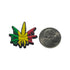 Rasta Leaf Shoe Charm - CaribeHeart 420