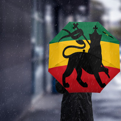 Rasta Lion Of Judah Umbrella Umbrella Rasta One Size