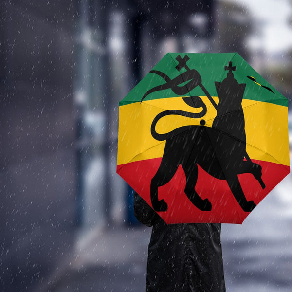 Rasta Lion Of Judah Umbrella Umbrella Rasta One Size