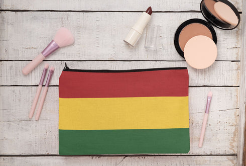 Rasta Make-Up Cosmetic Pouch - CaribeHeart Rasta