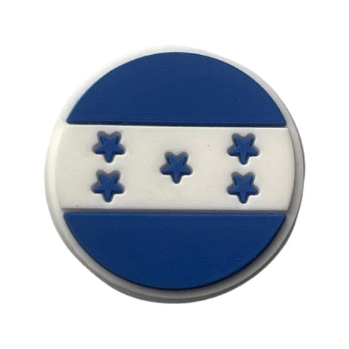 Round Honduras Shoe Charm - CaribeHeart Honduras