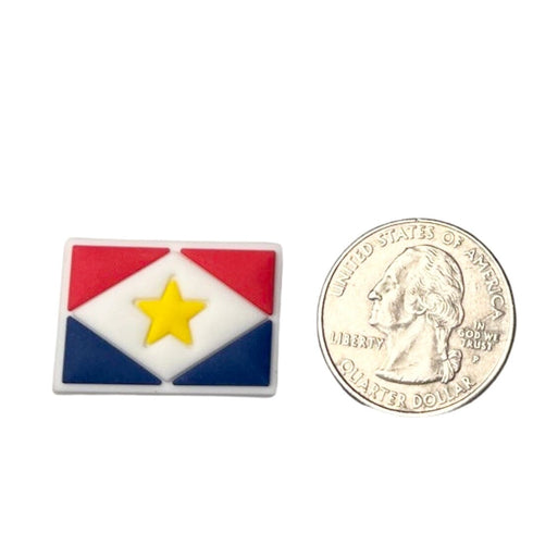 Saba Flag Shoe Charm Shoe Charm Saba