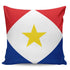 Saba Flag Throw Pillow Throw Pillows Saba One Size