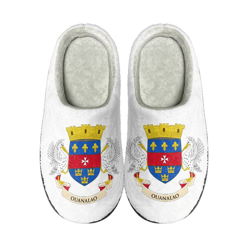 Saint Barthélemy Cotton Slippers - CaribeHeart Saint Barthelemy