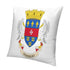 Saint Barthélemy Flag Throw Pillow - CaribeHeart Saint Barthelemy