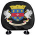 Saint Barthélemy Headrest Cover - CaribeHeart Saint Barthelemy