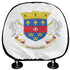 Saint Barthélemy Headrest Cover - CaribeHeart Saint Barthelemy